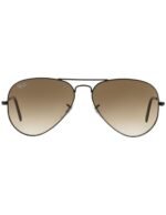 Anteojos Lentes de Sol Ray Ban Aviator RB3025 Degrade marrón/marrón  58-14