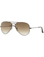 Anteojos Lentes de Sol Ray Ban Aviator RB3025 Degrade marrón/marrón  58-14 - Imagen 2
