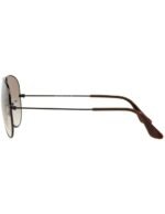 Anteojos Lentes de Sol Ray Ban Aviator RB3025 Degrade marrón/marrón  58-14 - Imagen 5