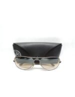 Anteojos Lentes de Sol Ray Ban Aviator RB3025 Degrade marrón/marrón  58-14 - Imagen 7