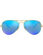 Anteojos Lentes de Sol Ray Ban Polarizado Aviator Rb3025 1124L 58-14 - Imagen 2