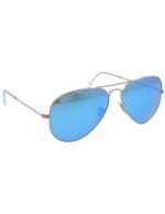 Anteojos Lentes de Sol Ray Ban Polarizado Aviator Rb3025 1124L 58-14 - Imagen 6