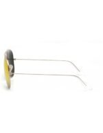 Anteojos Lentes de Sol Ray Ban Aviator RB3025 Espejo dorado mate/naranja 62-14 - Imagen 3