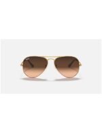 Anteojos Lentes de Sol Ray Ban Aviator RB3025 9001/A5 55 Clásico negro/verde - Imagen 3