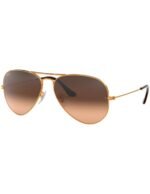 Anteojos Lentes de Sol Ray Ban Aviator RB3025 9001/A5 62 Clásico negro/verde
