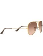Anteojos Lentes de Sol Ray Ban Aviator RB3025 9001/A5 62 Clásico negro/verde - Imagen 5