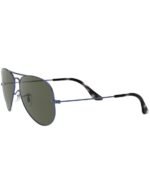 Anteojos Lentes de Sol Ray Ban Aviator RB3025 9190/31 62 Clásico negro/verde - Imagen 6