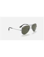 Anteojos Lentes de Sol Ray Ban Aviator RB3025 9190/31 62 Clásico negro/verde - Imagen 7