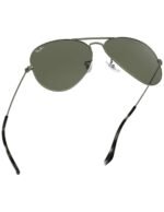 Anteojos Lentes de Sol Ray Ban Aviator RB3025 9191/31 58 Clásico negro/verde