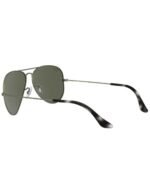 Anteojos Lentes de Sol Ray Ban Aviator RB3025 9191/31 58 Clásico negro/verde - Imagen 3