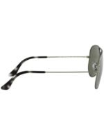 Anteojos Lentes de Sol Ray Ban Aviator RB3025 9191/31 58 Clásico negro/verde - Imagen 4