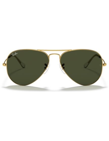 Anteojos Lentes de Sol Ray Ban Aviator RB3025 L0205 58-14  Clásico dorado/verde