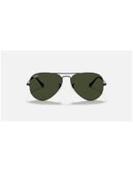Anteojos Lentes de Sol Ray Ban Aviator RB3025 L2823 58-14  Clásico negro/verde - Imagen 2