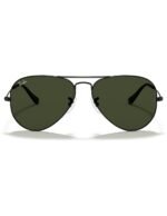 Anteojos Lentes de Sol Ray Ban Aviator RB3025 L2823 58-14  Clásico negro/verde - Imagen 3