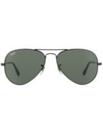 Anteojos Lentes de Sol Ray Ban Aviator RB3025 W3235 55-14  Clásico negro/verde - Imagen 4