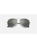 Anteojos Lentes de Sol Ray Ban Aviator RB3025 W3275 55-14  Plata/Gris - Imagen 2