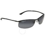 Anteojos Lentes de Sol Ray Ban Rb3183 RB3183 00271 63-15 Negro mate/gris