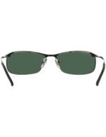 Anteojos Lentes de Sol Ray Ban Rb3183 RB3183 00271 63-15 Negro mate/gris - Imagen 2