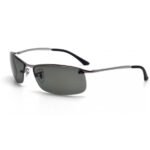 Anteojos Lentes de Sol Ray Ban Rb3183 RB3183 00471 63-15 Clásico bronce/verde
