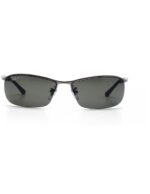 Anteojos Lentes de Sol Ray Ban Rb3183 Polarizado Verde/Gunmetal 63-15 - Imagen 2