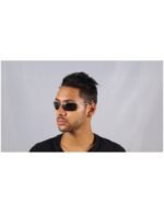 Anteojos Lentes de Sol Ray Ban Rb3183 Polarizado Verde/Gunmetal 63-15 - Imagen 6