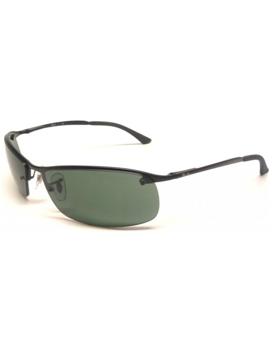RB3183_00671_63-15_1 Anteojos Lentes de Sol Ray Ban Rb3183 RB3183 00671 63-15 Clásico negro/verde - Imagen 1