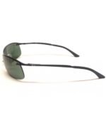 Anteojos Lentes de Sol Ray Ban Rb3183 RB3183 00671 63-15 Clásico negro/verde - Imagen 3