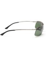 Anteojos Lentes de Sol Ray Ban Rb3183 RB3183 0069A 63-15 Gunmetal mate/verde - Imagen 6