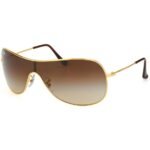 Anteojos Lentes de Sol Ray Ban Classic RB3211 001/13 38 Degradado dorado/marrón
