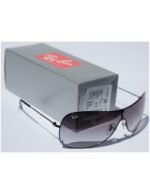 Anteojos Lentes de Sol Ray Ban Classic RB3211 002/8G 38 Negro/Gris - Imagen 5