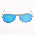 Anteojos Lentes de Sol Ray Ban Cockpit RB3362 112/17 59-14 Dorado/Azul