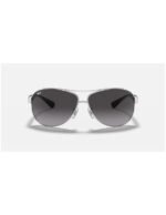 Anteojos Lentes de Sol Ray Ban Classic RB3386 003/8G 63-13 Degradado gris/plata - Imagen 3