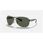 Anteojos Lentes de Sol Ray Ban Classic RB3386 004/71 63-13 Clásico verde/metal