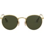 Anteojos Lentes de Sol Ray Ban Round Metal RB3447 001 47-21  Dorado/Verde