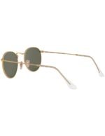 Anteojos Lentes de Sol Ray Ban Round Metal Rb3447 Polarizado Dorado/Verde 50-21 - Imagen 4