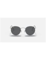 Anteojos Lentes de Sol Ray Ban Round Metal RB3447 9198B1 53-21 Plata/Gris - Imagen 2