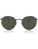 Anteojos Lentes de Sol Ray Ban Round Metal RB3447 919931 47-21  Negro/verde - Imagen 3