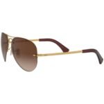 Anteojos Lentes de Sol Ray Ban Aviator RB3449 00113 59-14 Degrade dorado/marrón