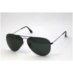 Anteojos Lentes de Sol Ray Ban Aviator RB3449 00271 59-14 Negro/Verde