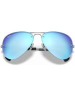 Anteojos Lentes de Sol Ray Ban Aviator RB3449 00455 59-14 - Imagen 7