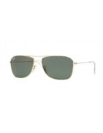 Anteojos Lentes de Sol Ray Ban Classic RB3477 001 59 Dorado/Verde oscuro