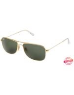 Anteojos Lentes de Sol Ray Ban Classic RB3477 001 59 Dorado/Verde oscuro - Imagen 3