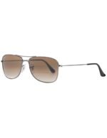 Anteojos Lentes de Sol Ray Ban Classic RB3477 004/51 59 Plata/Marrón - Imagen 5