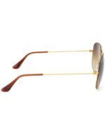 Anteojos Lentes de Sol Ray Ban Aviator Flat RB3513 Degrade dorado/marrón 58 - Imagen 2