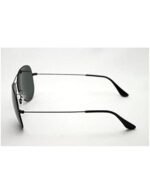 Anteojos Lentes de Sol Ray Ban Aviator Flat RB3513 15371 58 Negro/Verde - Imagen 5