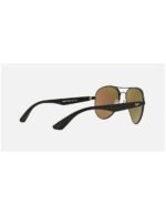 Anteojos Lentes de Sol Ray Ban Aviator RB3523 Espejo negro mate/verde 59-17 - Imagen 7