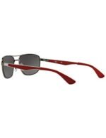 Anteojos Lentes de Sol Ray Ban Classic RB3528 Gunmetal mate/gris plateado 61 - Imagen 7