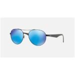 Anteojos Lentes de Sol Ray Ban Classic RB3536 006 55 Negro mate/azul
