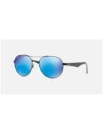 Anteojos Lentes de Sol Ray Ban Classic RB3536 006 55 Negro mate/azul