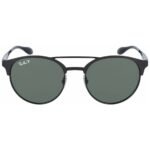 Anteojos Lentes de Sol Ray Ban Classic Rb3545 Polarizado Negro Mate/Verde 51-20